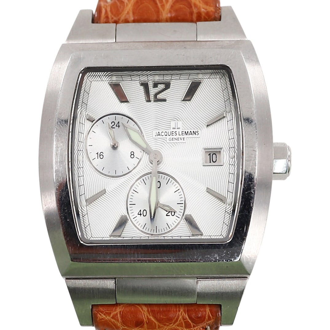 Jacques Lemans Chronograph Stainless Steel Watch (1 of 4)