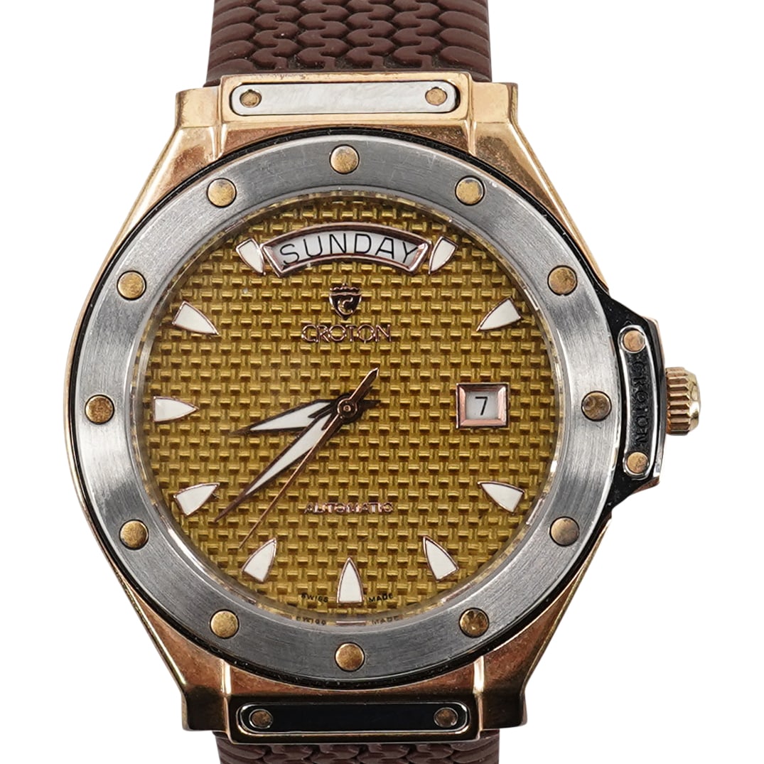 Croton Two Tone Automatic Stainless Watch (1 of 5)