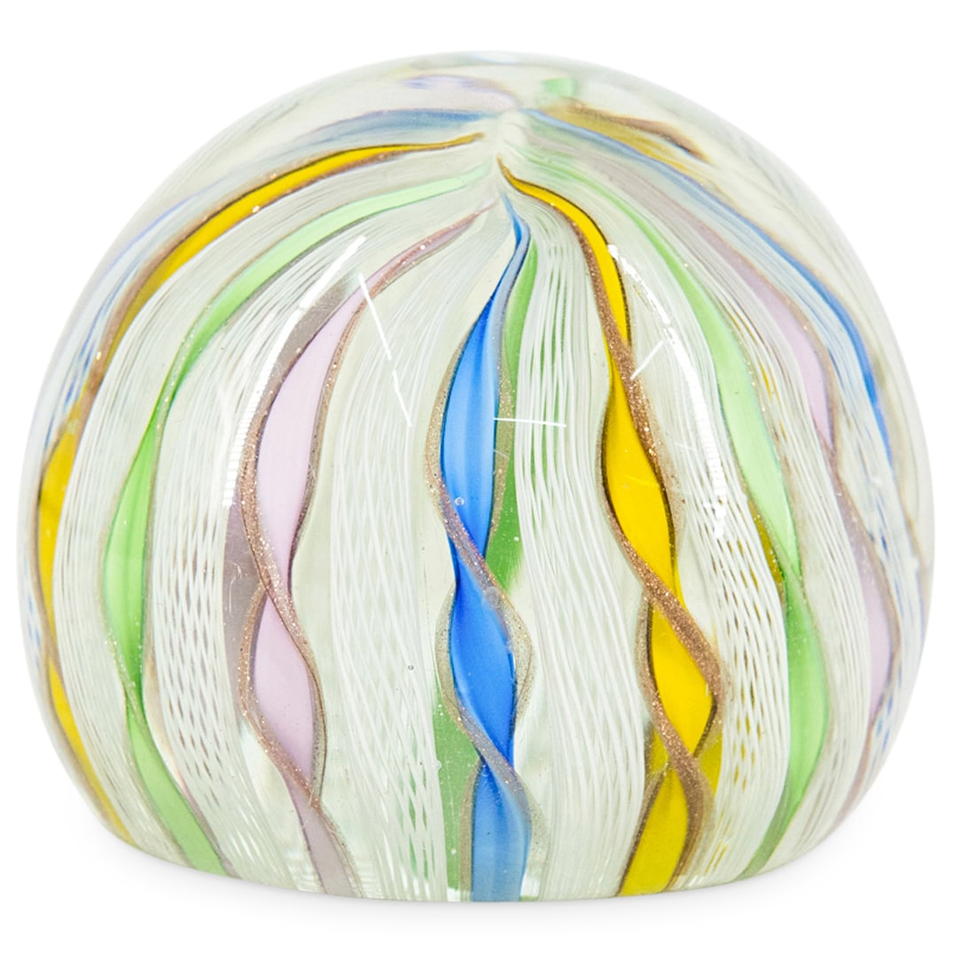 Murano Style Art Crystal Paperweight (1 of 2)