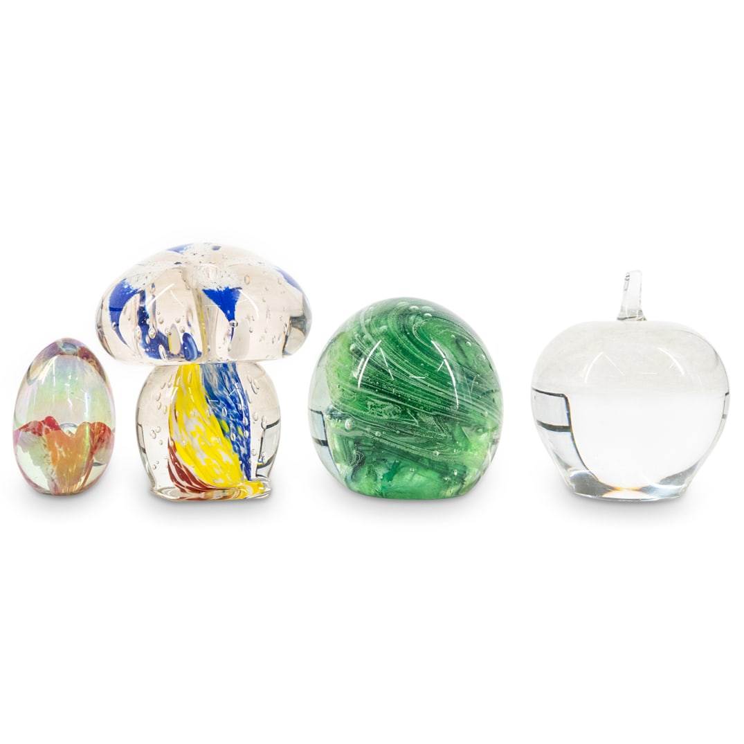 (4 Pc) Studio Paperweights (1 of 8)