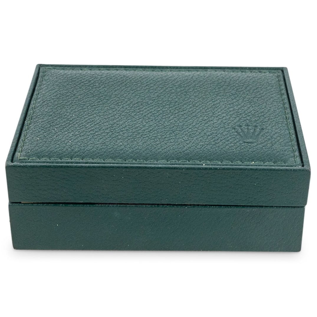 Green Leather Rolex Box (1 of 2)