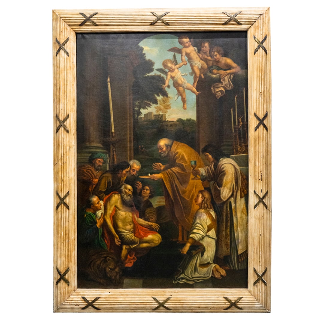 After Domenichino "Last Communion Of St. Jerome" OOC (1 of 8)