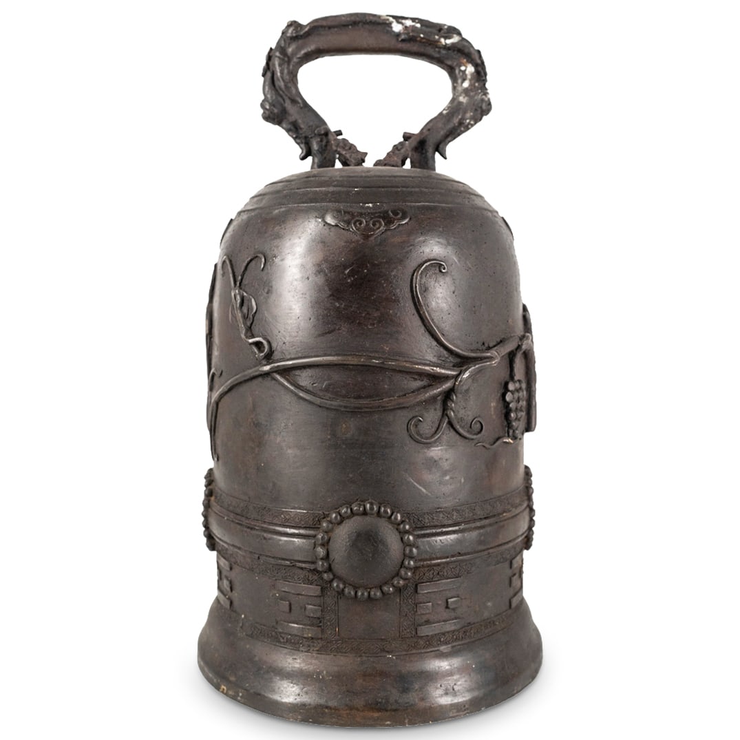 Antique Sino-Tibetan Buddhist Temple Bell (1 of 4)