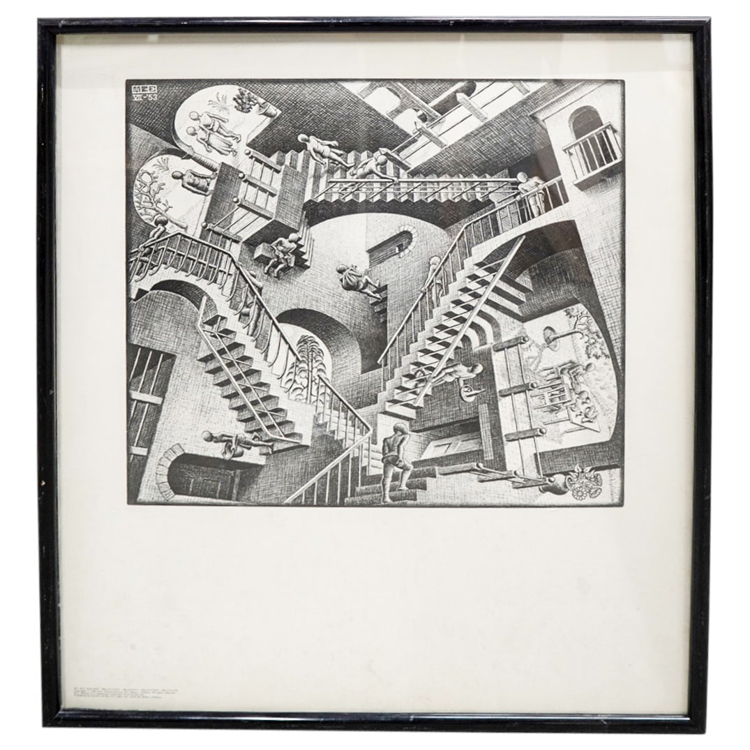 M.C. Escher (1898-1972) "Relativity" Poster (1 of 5)