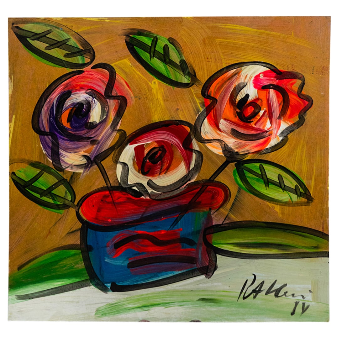 Peter Keil (German, B. 1942) Oil On Panel (1 of 4)