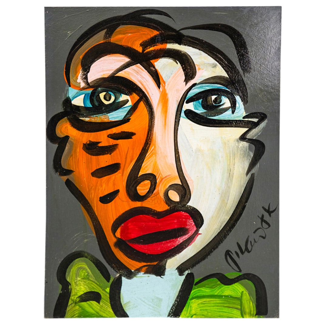 Peter Keil (German, B. 1942) Oil On Panel (1 of 5)