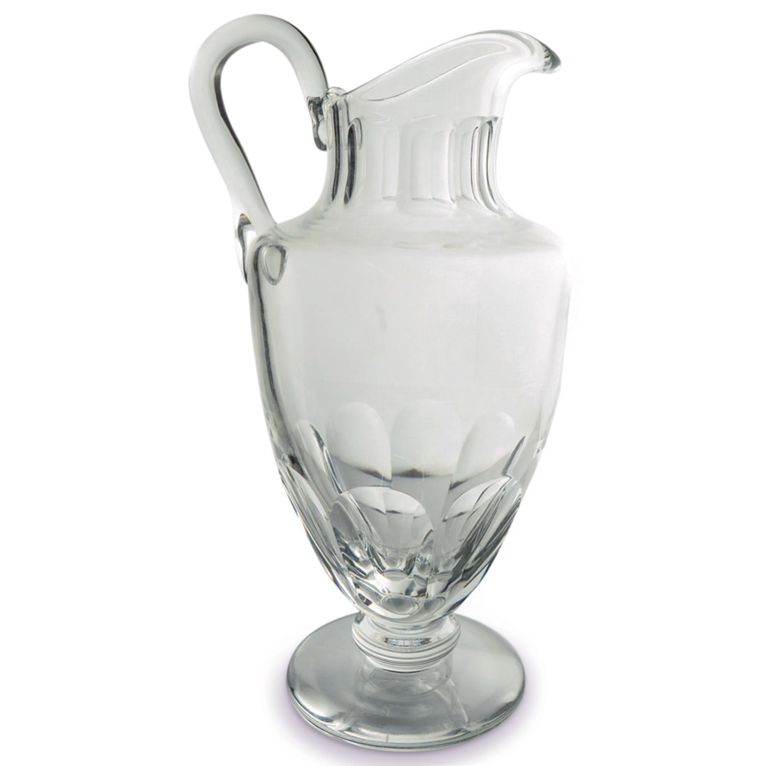Baccarat Crystal "Genova" Footed Handled Pitcher (1 of 4)
