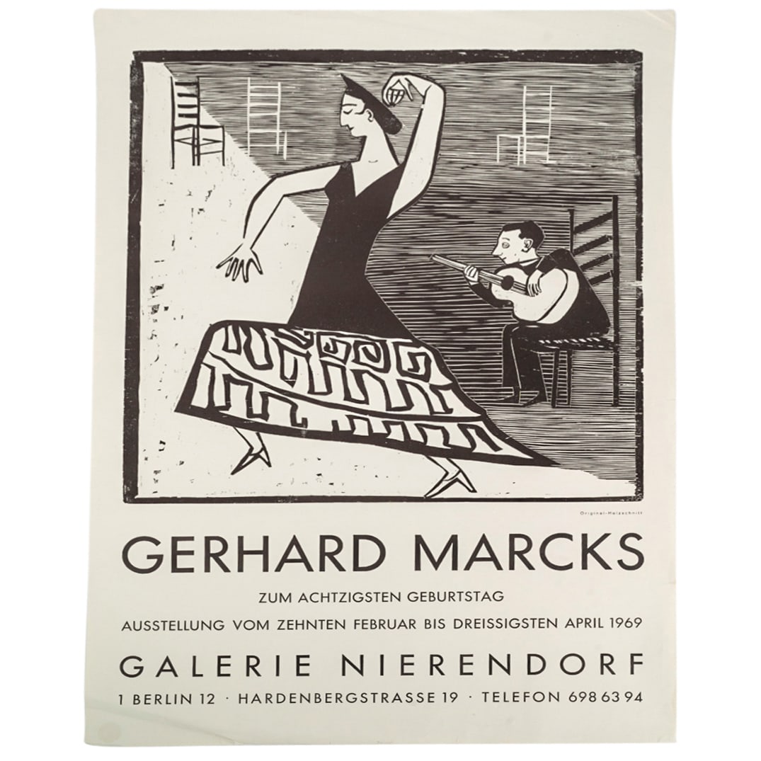 Galerie Nierendorf Gerhard Marcks Exhibition Poster (1 of 5)