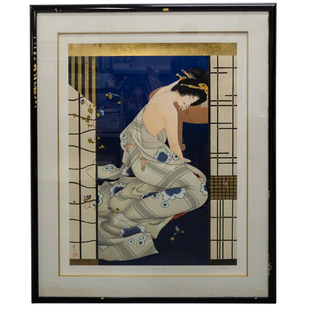 Haruyo Morita (B. 1945) "Natsu No Yo" Lithograph (1 of 10)