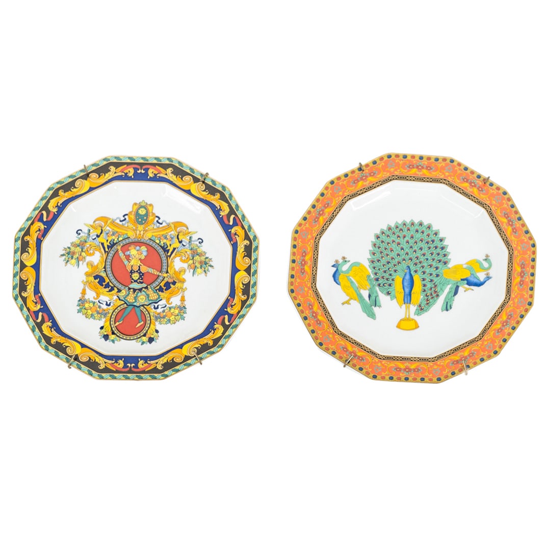 (2 Pc) Rosenthal Versace Bread & Butter Plates (1 of 6)