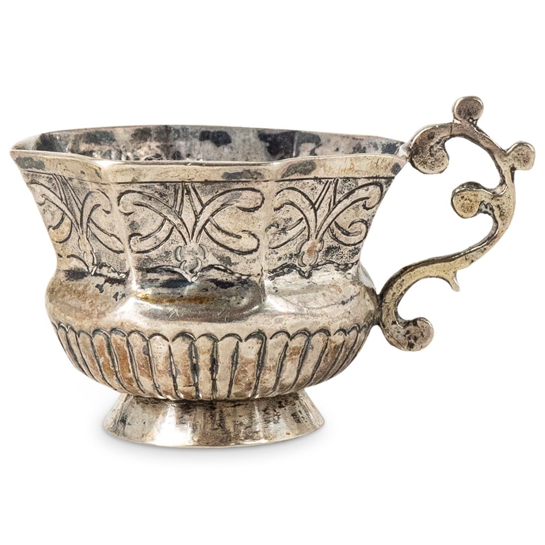 Antique Russian Silver Handled Cup (1 of 4)