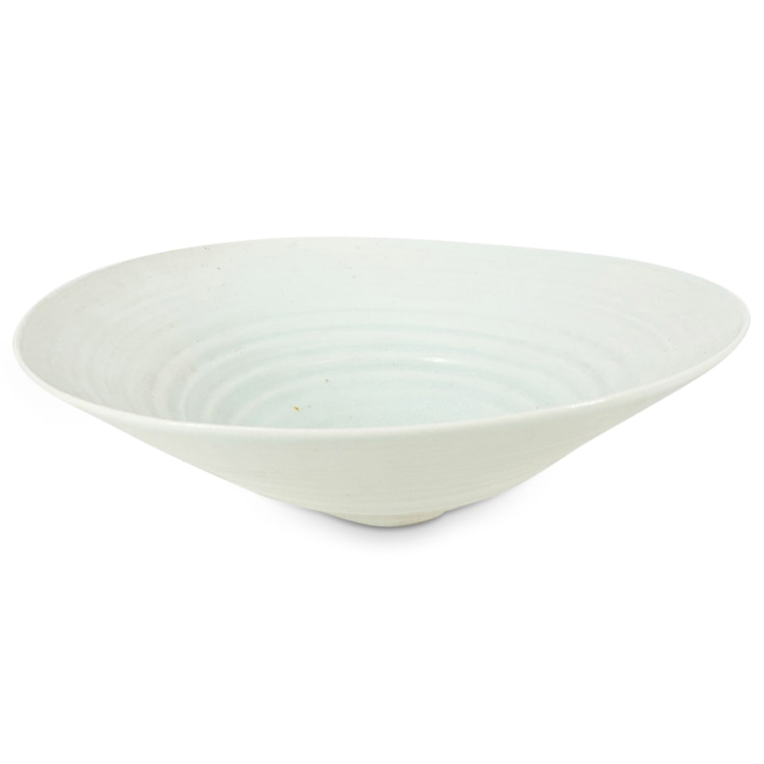 Signed Studio Pottery Centerpiece Bowl (1 of 3)