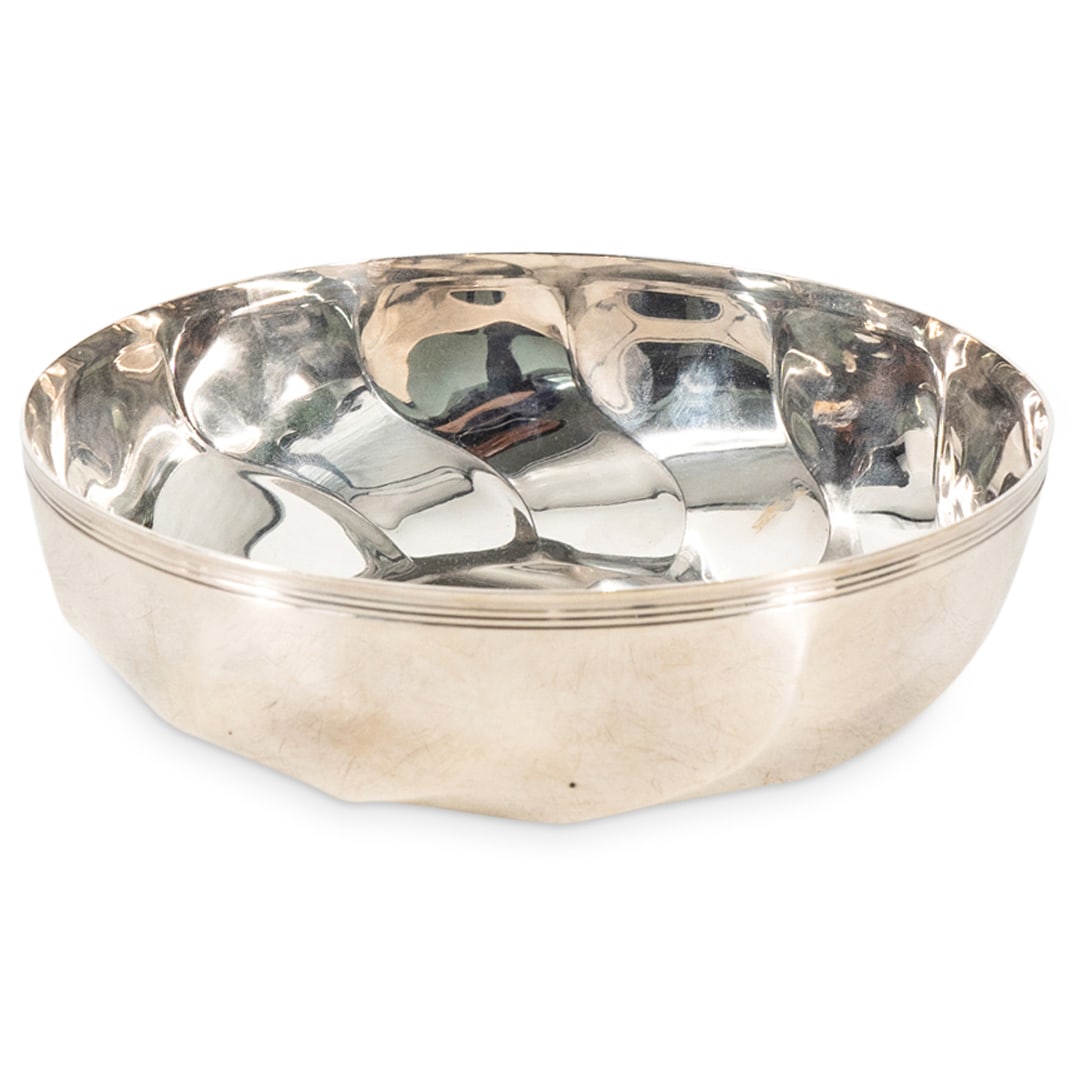 Christofle Torsades Silver Plated Bowl (1 of 3)