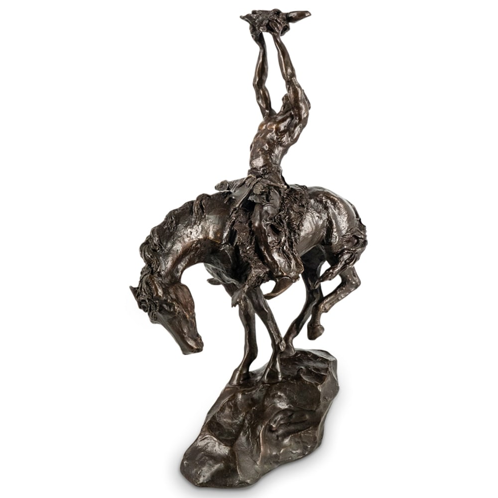 Buck McCain "Requiem" Western Bronze Sculpture (1 of 8)