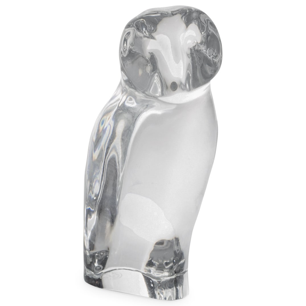 Baccarat Crystal "Owl" Figurine (1 of 3)