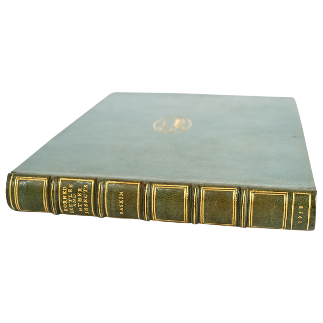 Leonard Baskin Limited "Horned Beetles And Other Insects" (1 of 8)