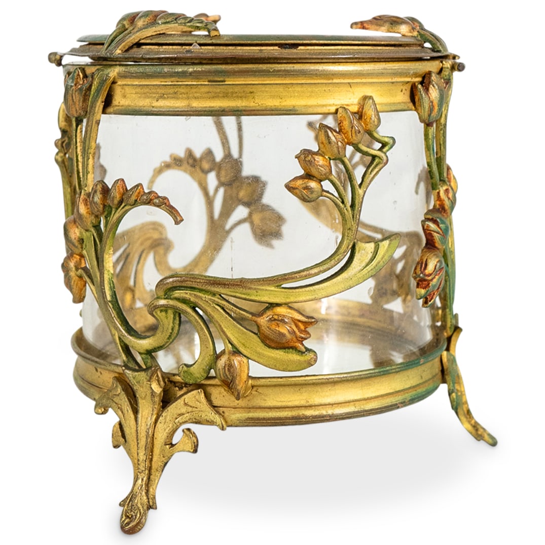 Art Nouveau Lucien Marcel Bing (1875-1920) Mirrored Box (1 of 5)