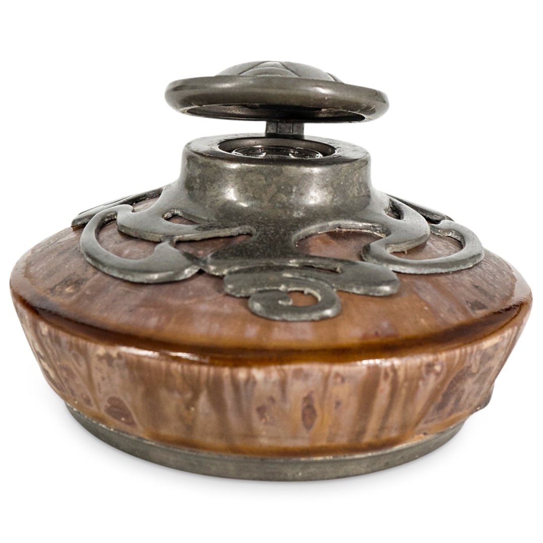 Alexander Bigot & Edward Colonna Art Nouveau Inkwell (1 of 4)