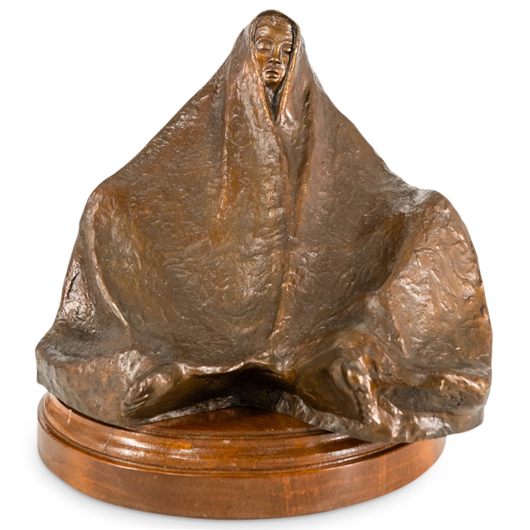 After Francisco Zuniga (Mexican,1912-1998) Bronze figure sculpture (1 of 4)