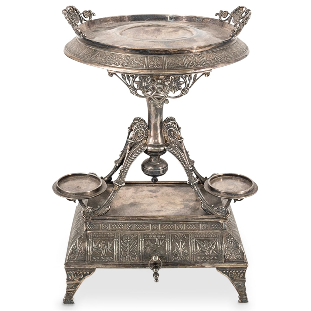 Pairpoint Mfg. Co. Silverplated Base (1 of 6)