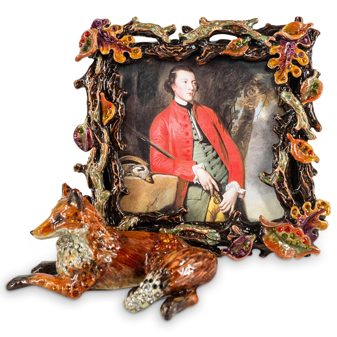 Jay Strongwater Fox Picture Frame (1 of 4)