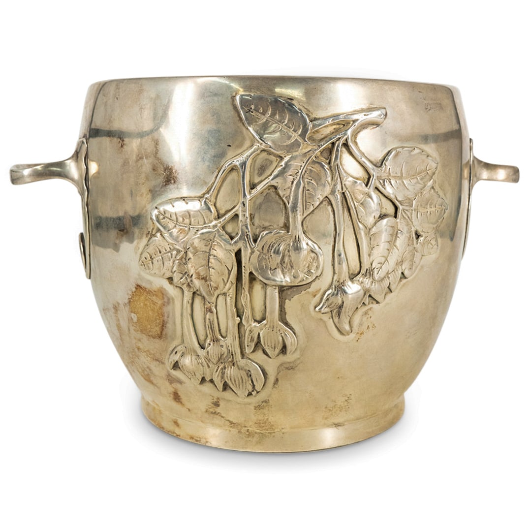 Art Nouveau Silver Plated Ice Bucket (1 of 5)
