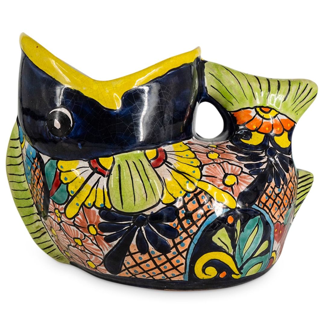 Mexican Fish-Shaped Garden Planter (1 of 6)