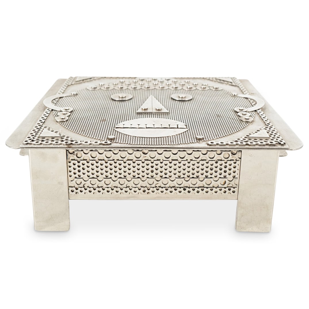 Stanley Szwarc (Polish - American, 1928 - 2011) Stainless Steel Box (1 of 4)