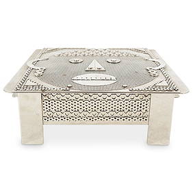 Stanley Szwarc (Polish - American, 1928 - 2011) Stainless Steel Box (1 of 4)