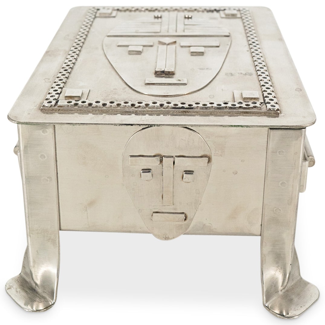 Stanley Szwarc (Polish - American, 1928-2011) Stainless Steel Box (1 of 4)