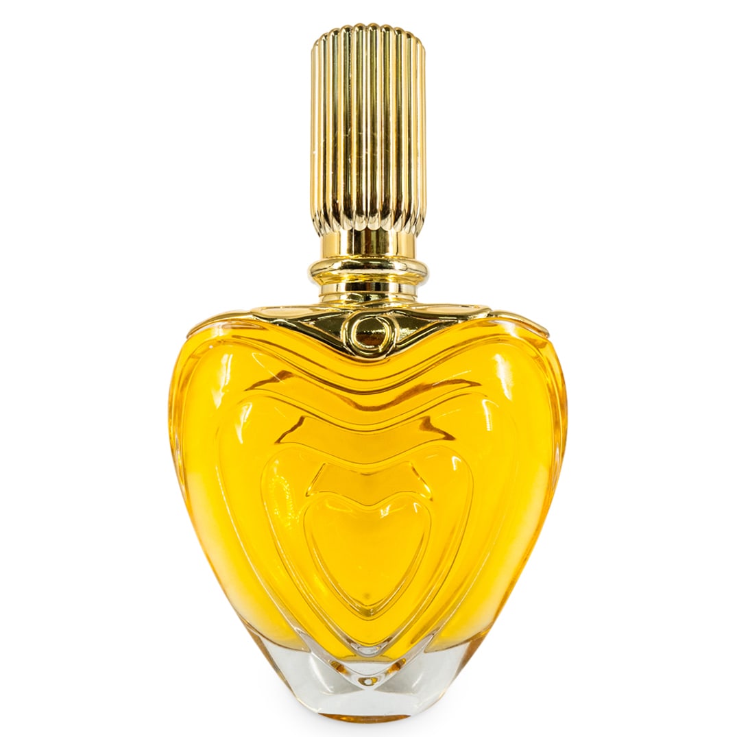 Large Escada Display Factice Dummy Perfume Bottle: DESCRIPTION: A Large Escada display factice dummy perfume bottle. CIRCA: 20th Century ORIGIN: USA DIMENSIONS: H: 14 1/4" W: 8 1/2". CONDITION: Display bottle. Do not contain perfume.