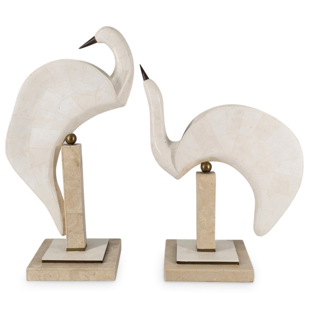 1980s Maitland-Smith Tessellated Bird Sculptures (1 of 10)