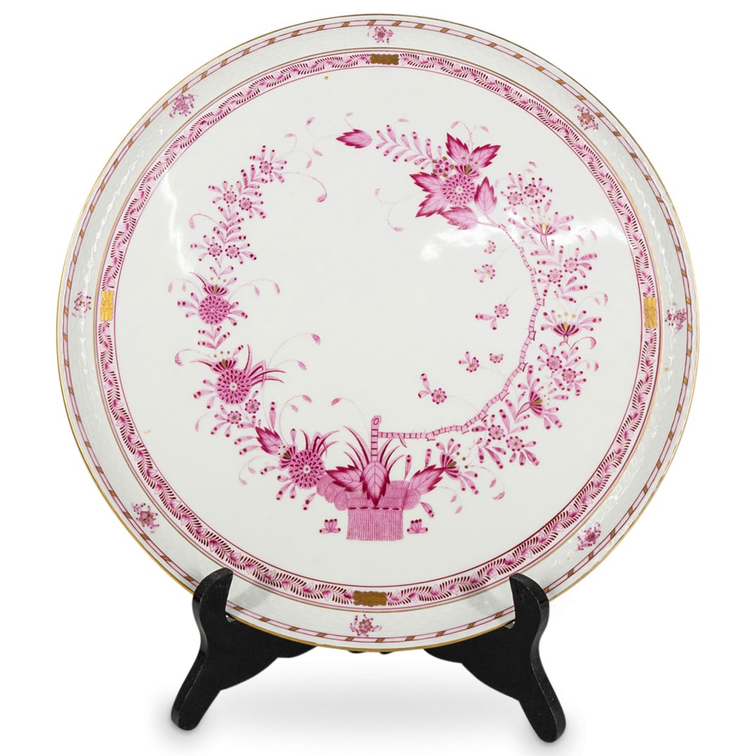 Herend Hungary "Indian Basket Raspberry" Tray (1 of 3)
