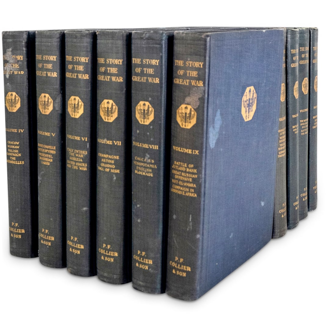 "The Story of the Great War" Vols. 1-10, 1st Ed. (1 of 5)