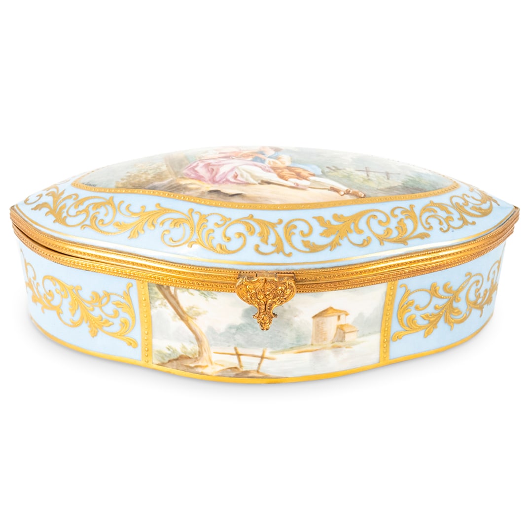 Antique Sevres Porcelain Box (1 of 8)