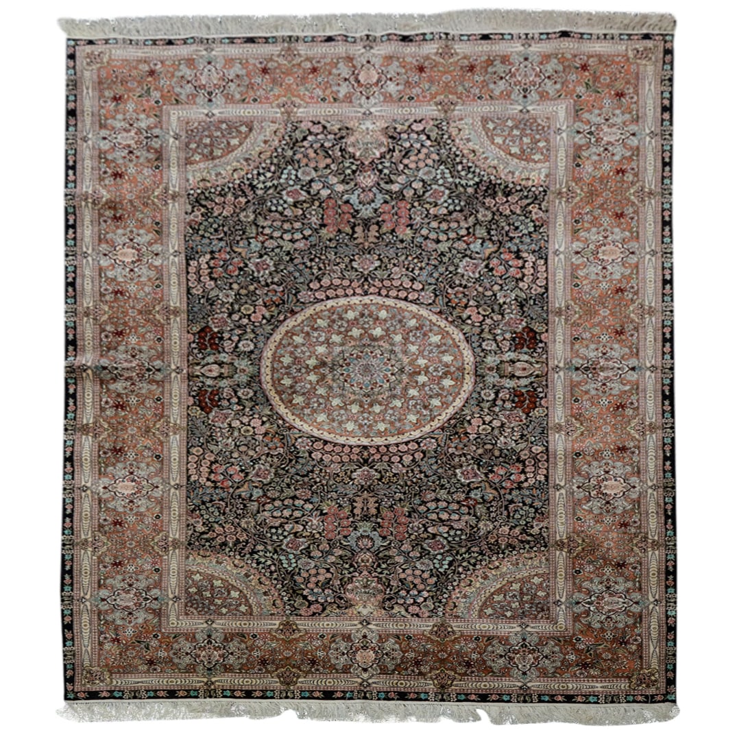Oriental Silk Woven Rug (1 of 8)