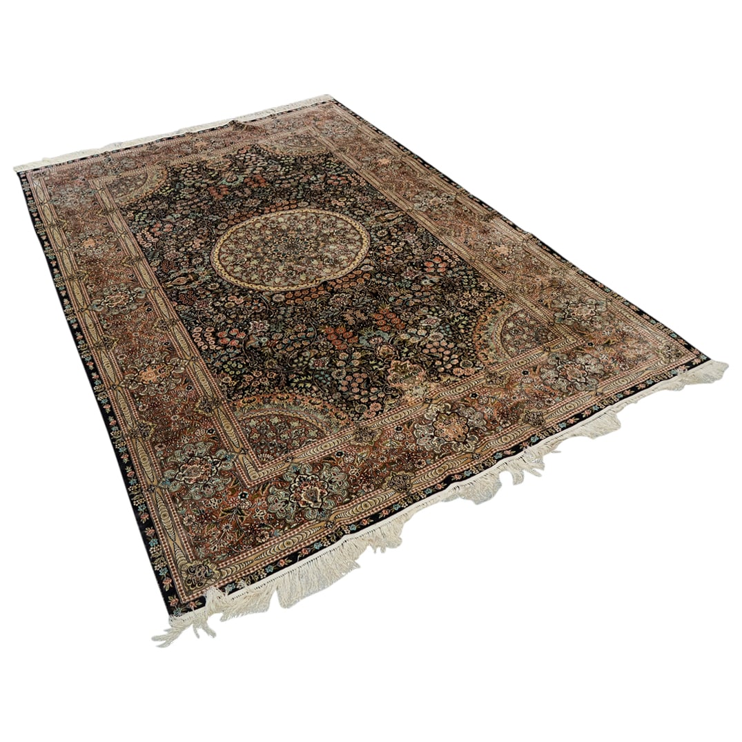 Oriental Silk Woven Rug (1 of 7)