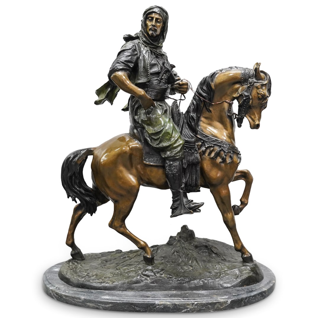 Antoine-Louis Barye (French, 1796-1875) Orientalist Bronze Sculpture (1 of 5)