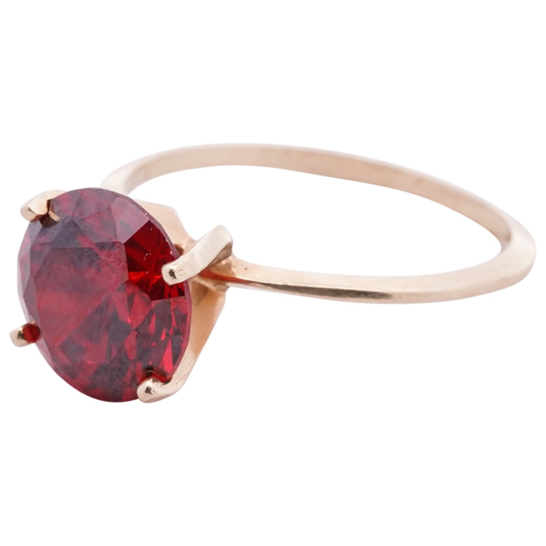 14k Gold and 2.5ct Ruby Cocktail Ring (1 of 4)