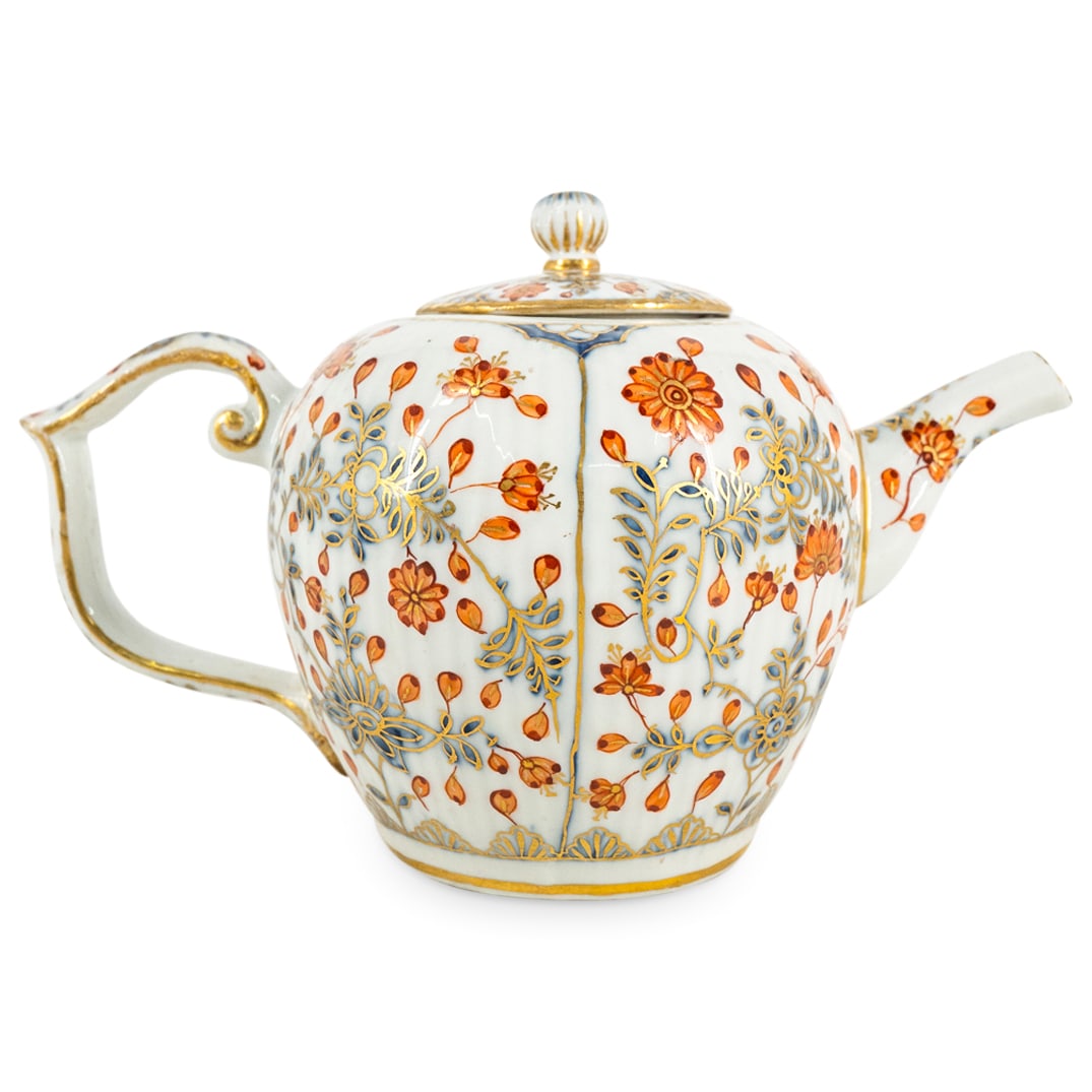 Antique 19th Cent. Meissen Porcelain Hand Painted Tea Pot (1 of 4)