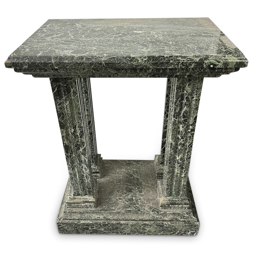 Antique Italian Marble Pedestal (1 of 4)