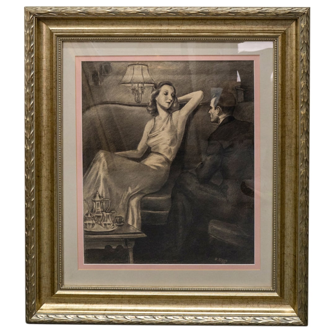 H. Klein Charcoal On Paper (1 of 5)