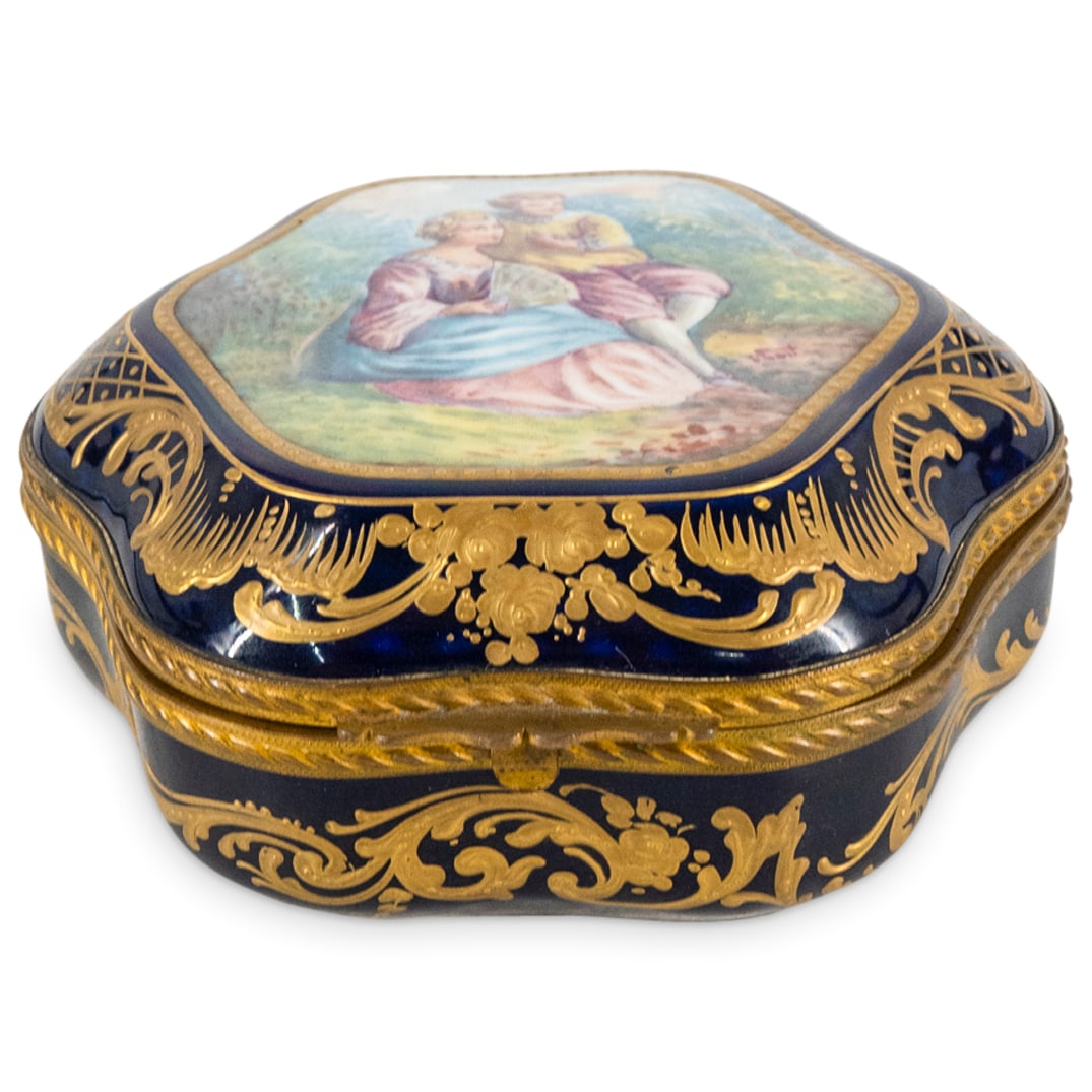 Antique Limoges Porcelain Box (1 of 8)