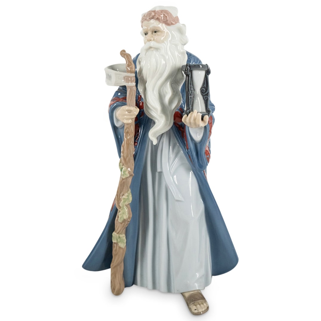 Lladro "Father Time" Porcelain Figurine (1 of 4)