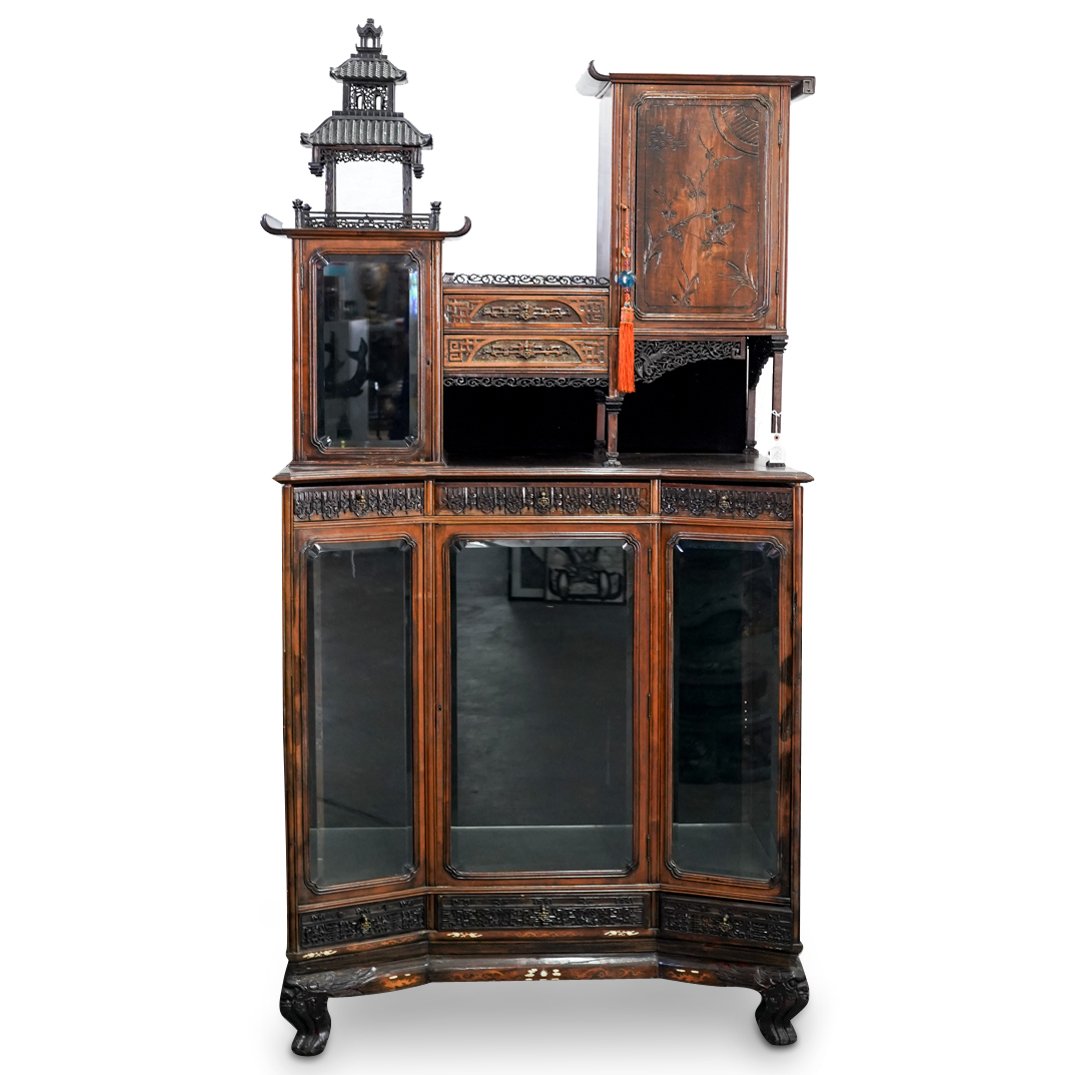 Ex-Christie's Antique European Japonisme Display Cabinet (1 of 20)