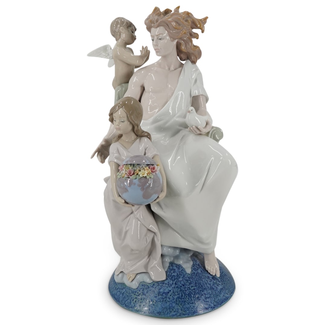Lladro "Father Sun" Glazed Porcelain Figurine (1 of 5)