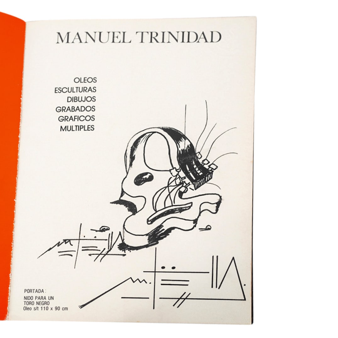 Manuel Trinidad Alvarez Signed & Illustrated Exposition Book (1 of 4)