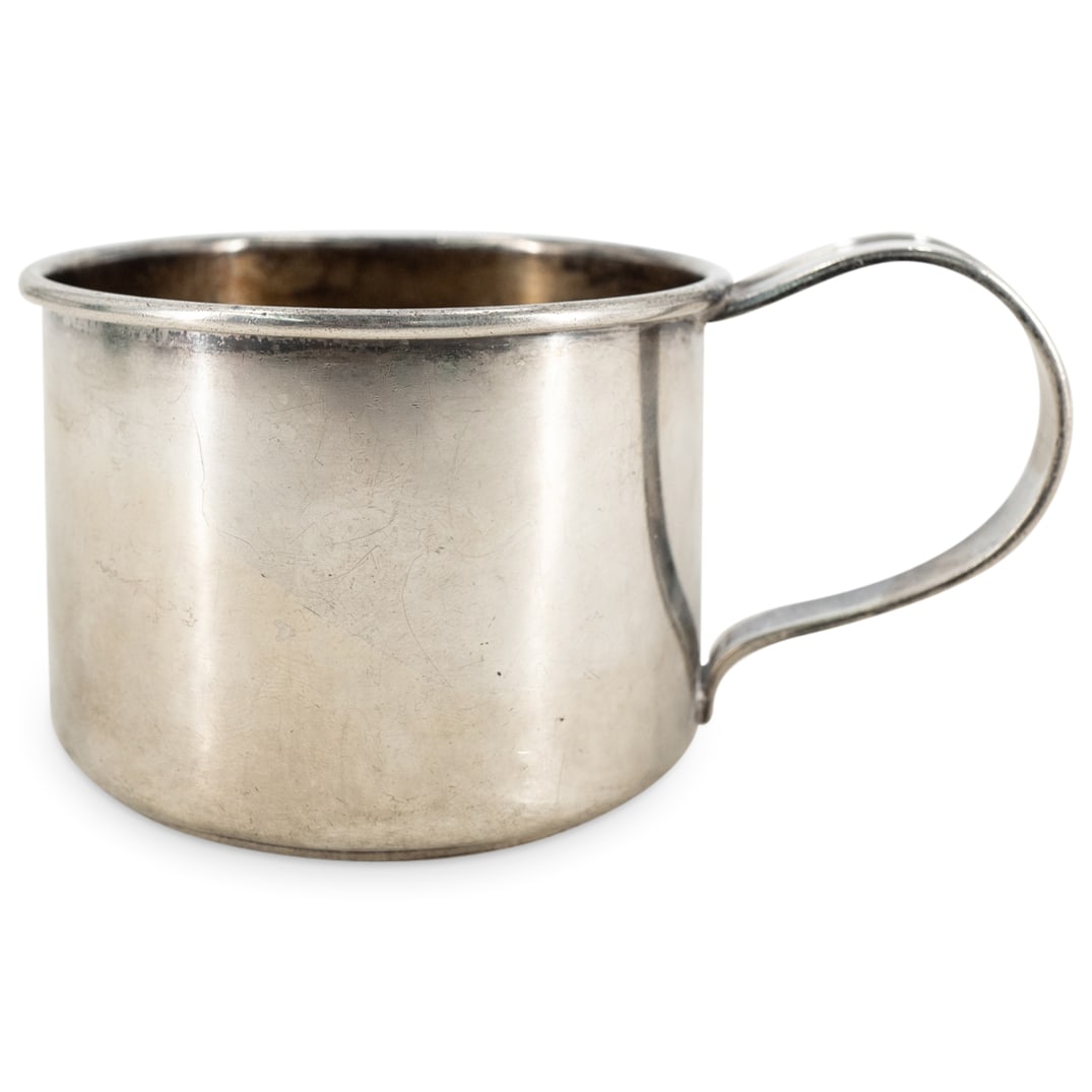 Antique Continental Gorham Sterling Silver Baby Cup (1 of 4)