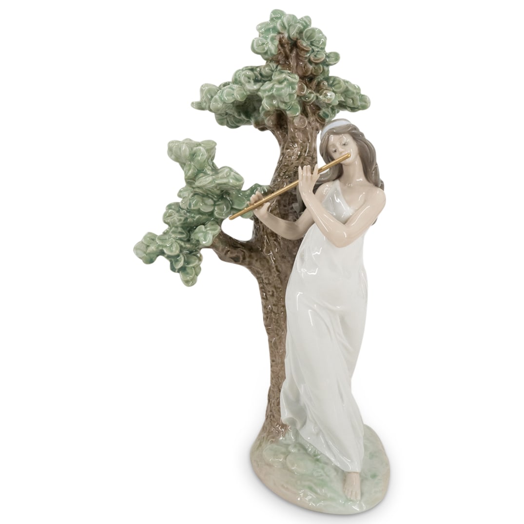 Lladro "Musical Muse" Glazed Porcelain Figurine (1 of 4)