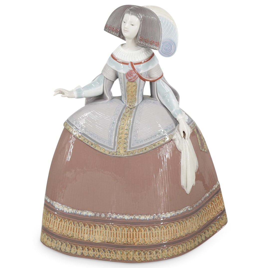 Lladro "Menina" Glazed Porcelain Figurine (1 of 6)
